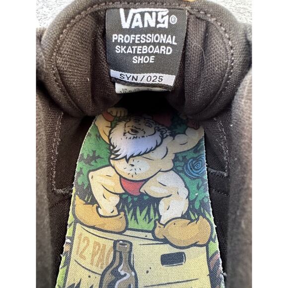 VANS Sk8-Mid x Sean Cliver Syndicate Pro S Checkerboard Gnome Men\'s Size 10.5 main image 8